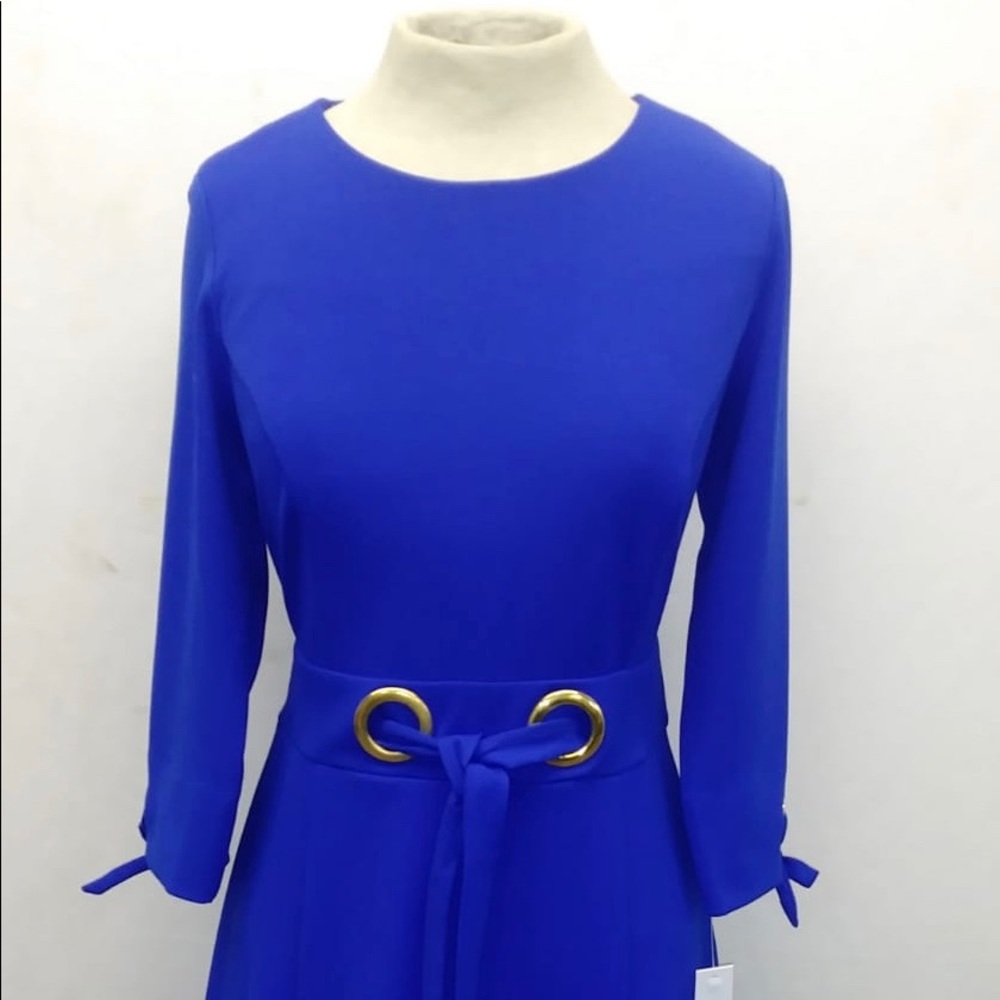Ladies style solid color dress